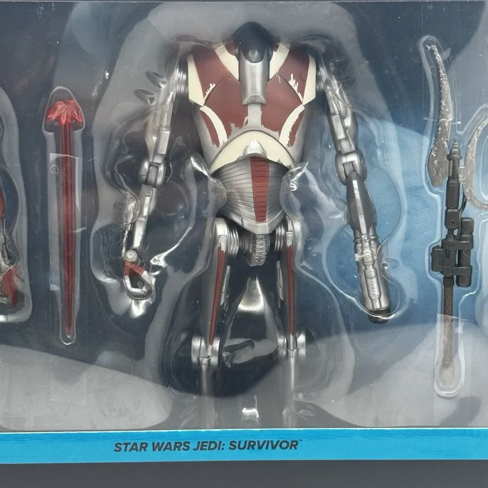 Star Wars Black Series Jedi Survivor MAGNAGUARD & SUPER BATTLE DROID 3 PACK New!